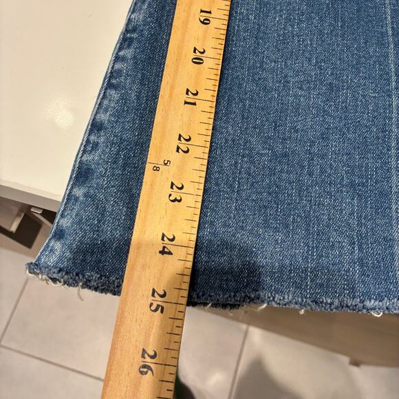 Madewell Flared Wide Leg Jeans in Oneida Wash Sz 25 - Picture 10 of 11